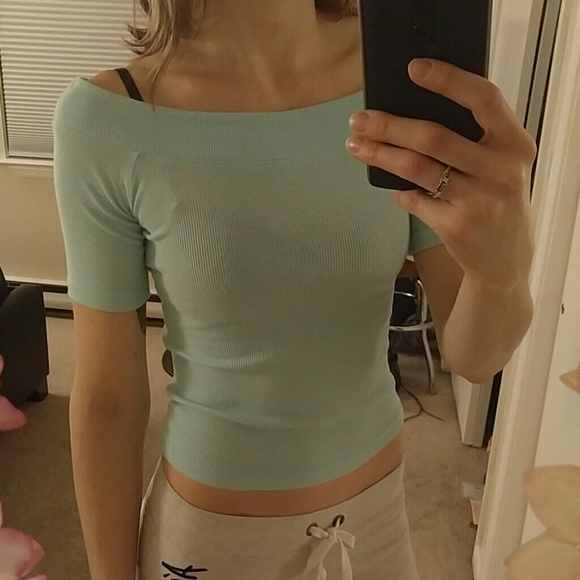 Mint boatneck shirt - Picture 4 of 4